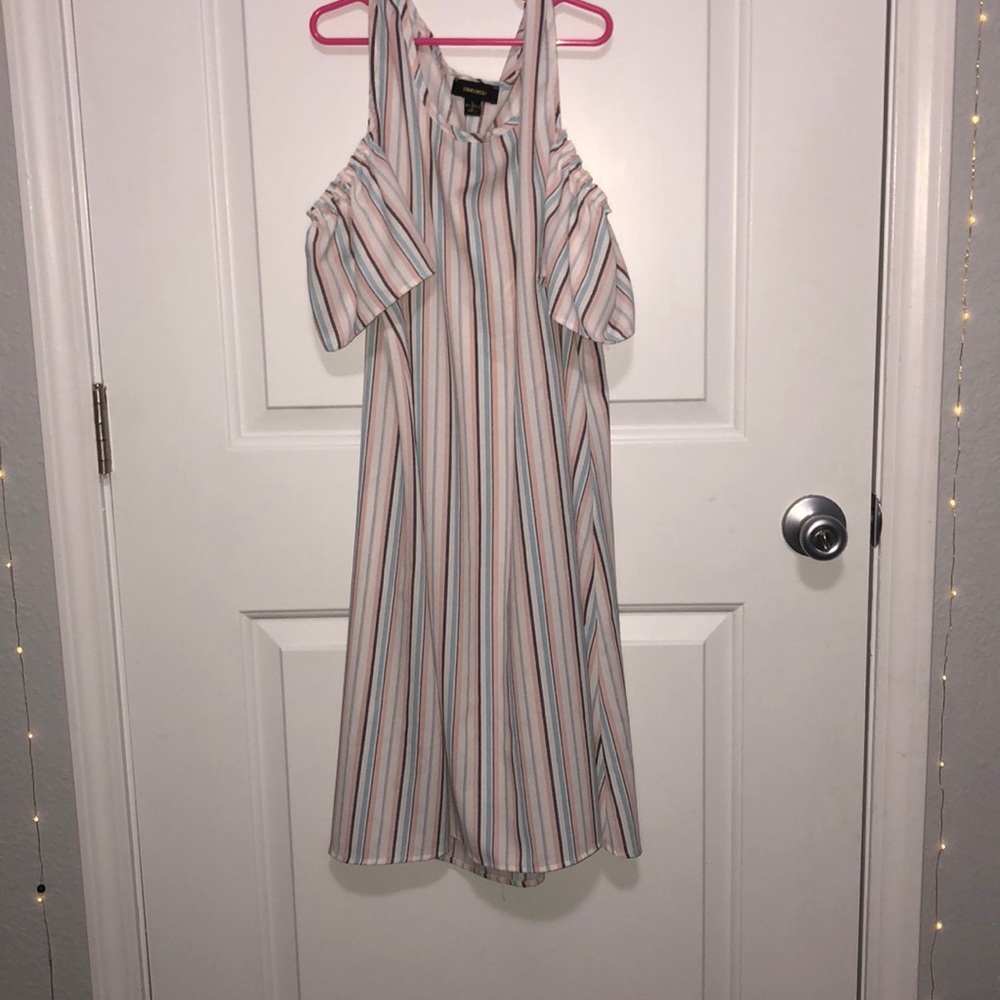 Off the shoulder dress